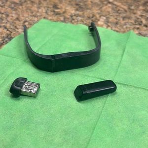 Fitbit Purchased but used twice Cleaning things out so my loss is your gain. SM